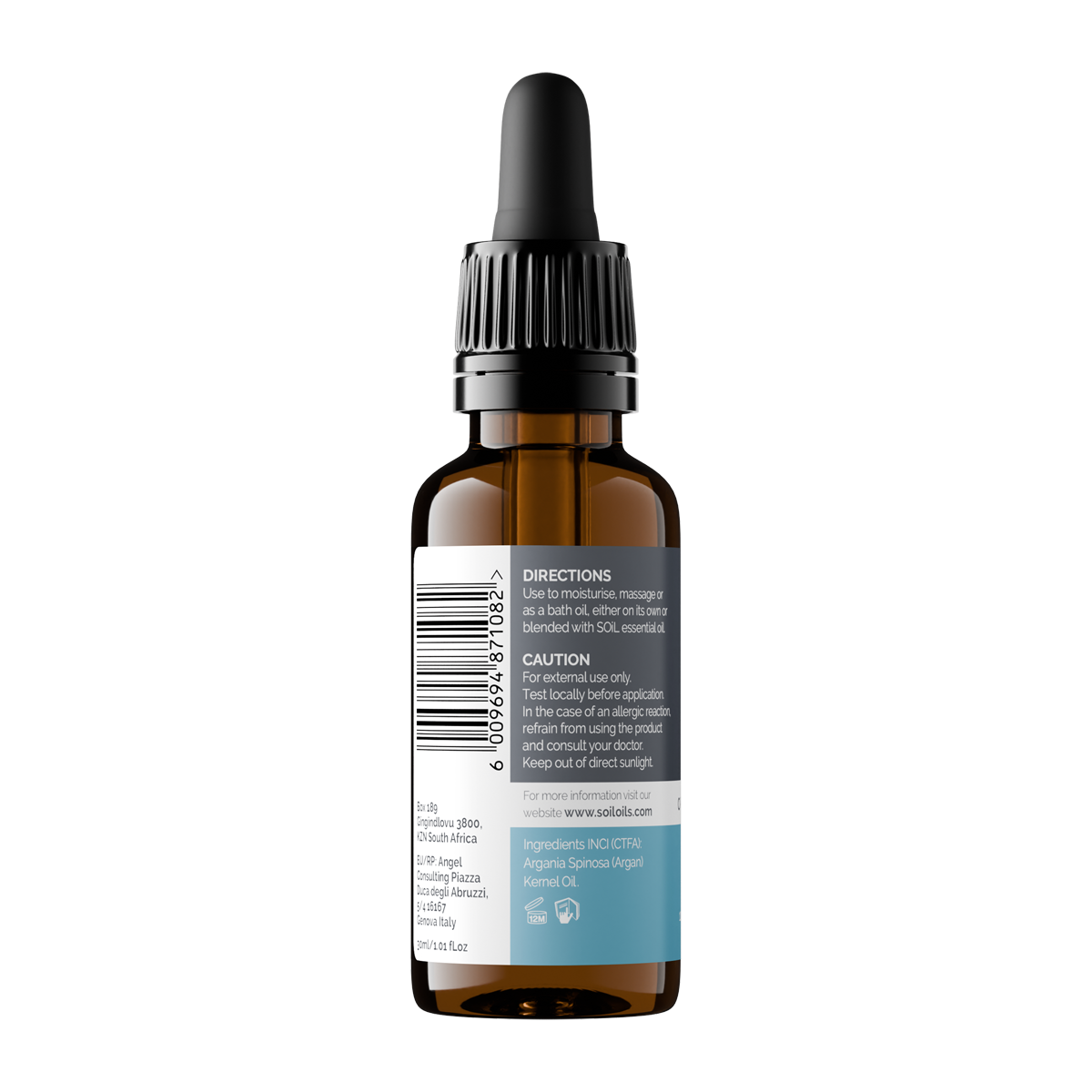Organic Argan Oil (Argania Spinosa)  30ml
